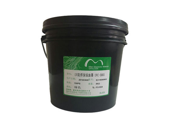 Κίνα Βαθιά - το πράσινο UV ιάσιμο μελάνι μασκών ύλης συγκολλήσεως για ενιαίο/διπλασιάζει το δευτερεύον στρώμα προμηθευτής