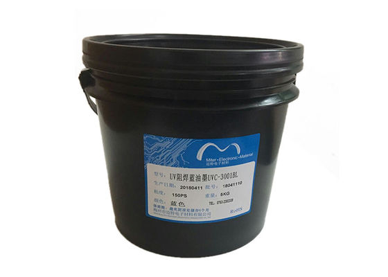 Κίνα Οθόνη που τυπώνει τη UV ιάσιμη PCB μελανιού μπλε έκθεση λαμπτήρων χρώματος UV που θεραπεύει τη μάσκα προμηθευτής