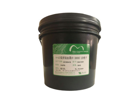 Κίνα Μέσο πράσινο μελάνι PCB μασκών ύλης συγκολλήσεως χρώματος UV ιάσιμο με την υψηλή προσκόλληση προμηθευτής